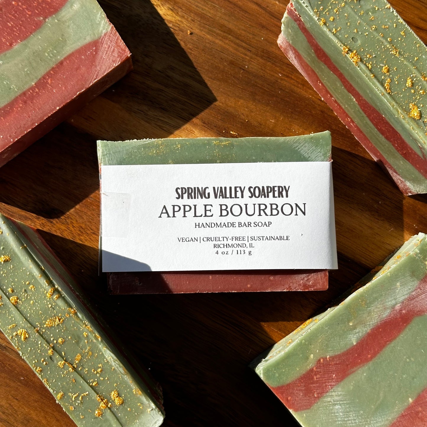 Apple Bourbon Soap