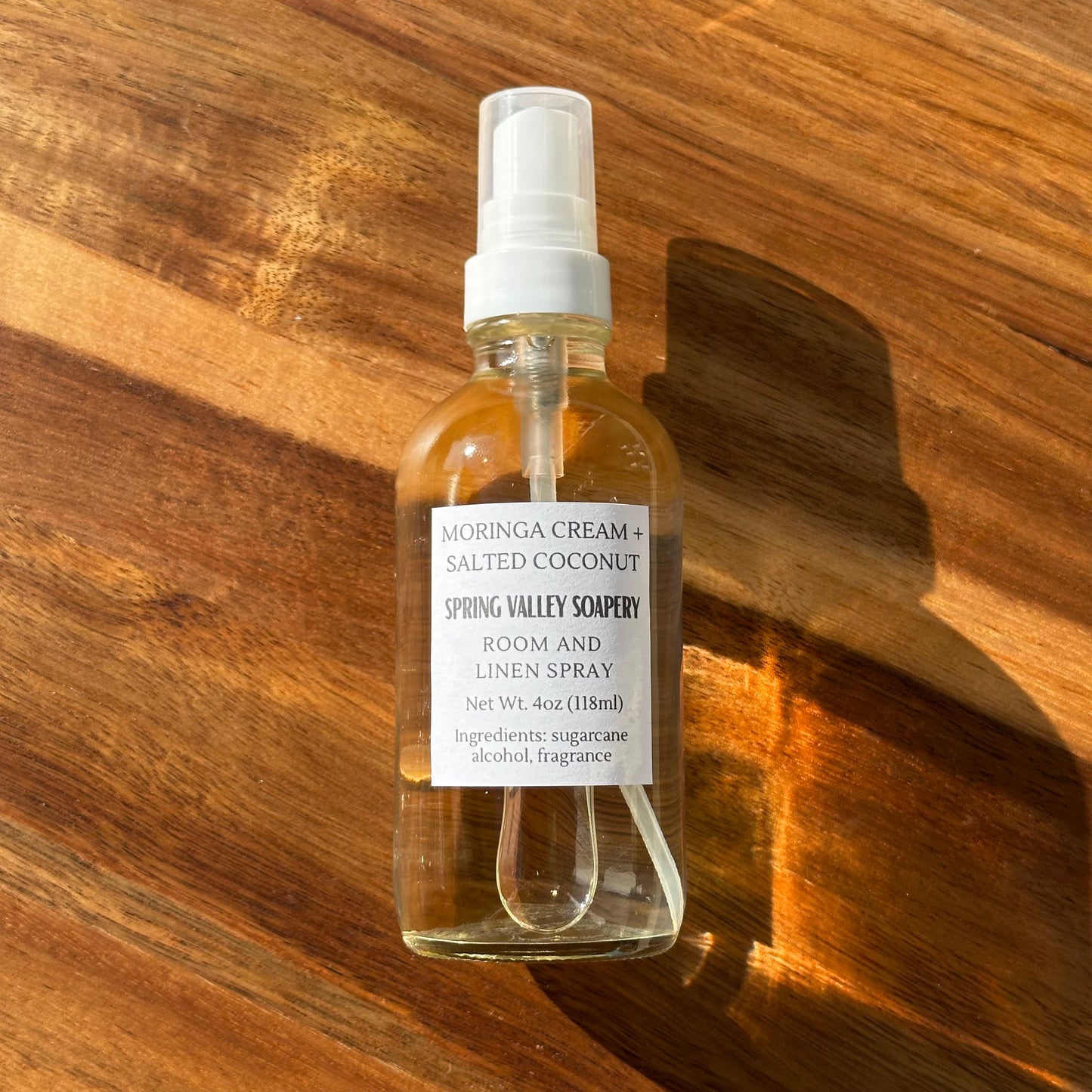 Moringa Cream + Salted Coconut | Room + Linen Spray