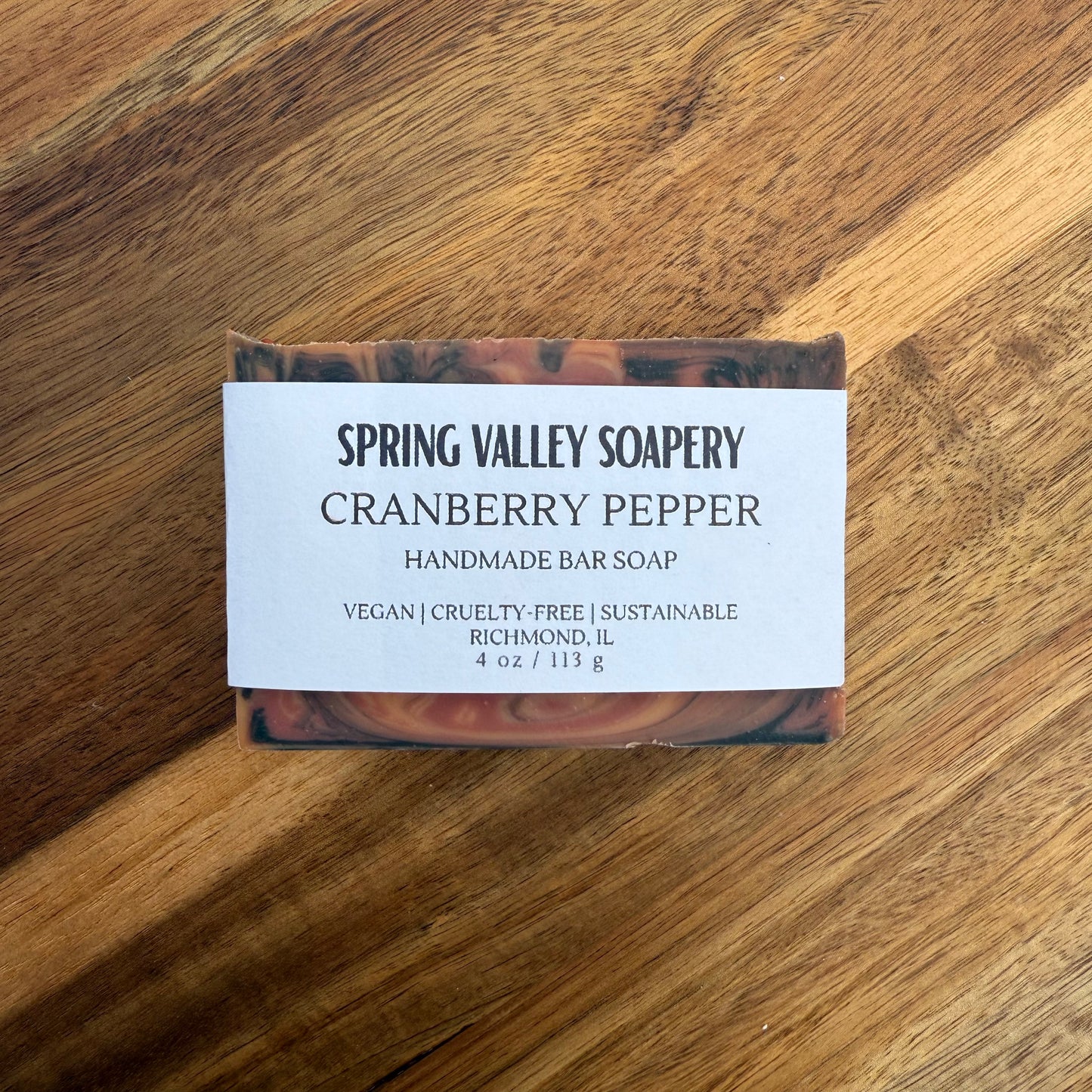 Cranberry Pepper Bliss Soap