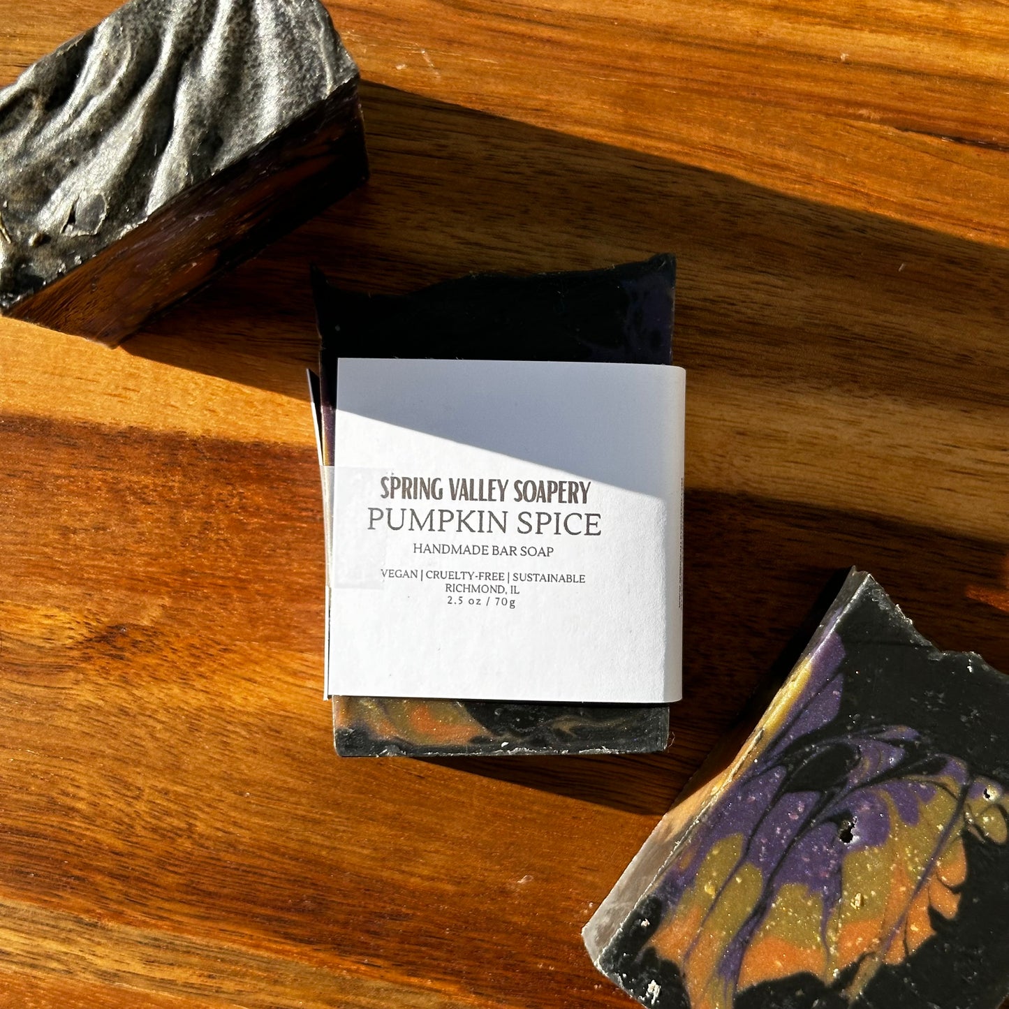 Pumpkin Pie Swirl Soap