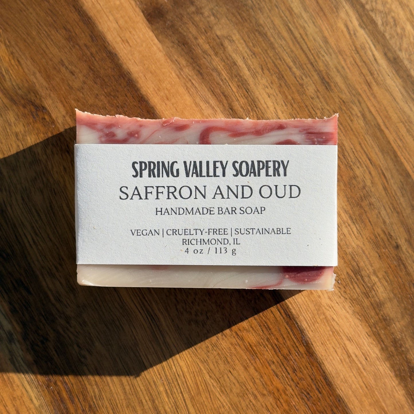 Saffron and Oud Soap