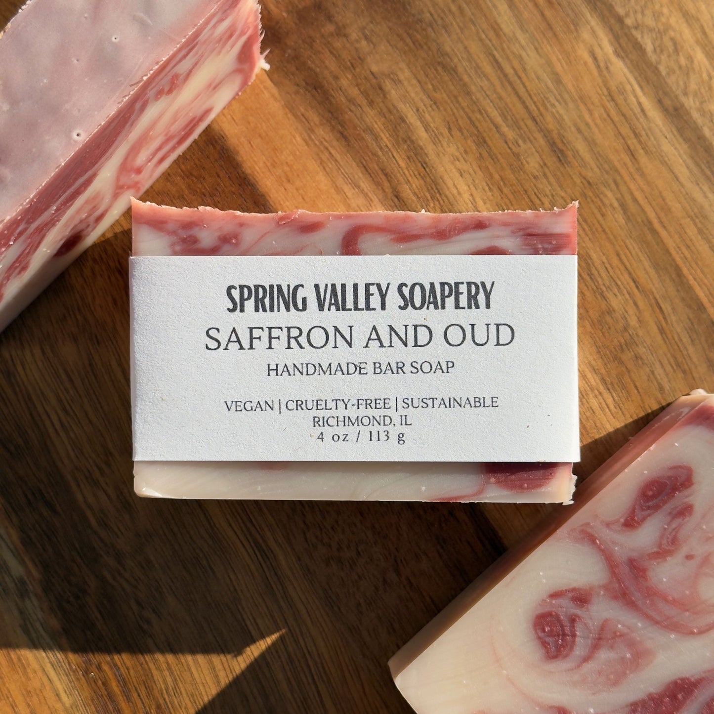 Saffron and Oud Soap