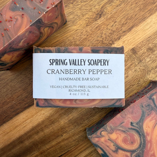 Cranberry Pepper Bliss Soap